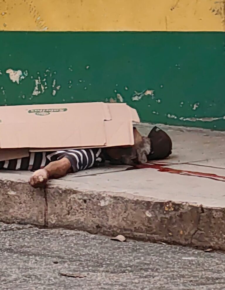 Acribillan un hombre en la Calle 13