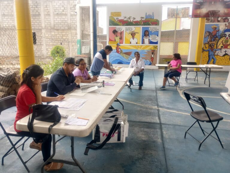 Baja afluencia en las casillas electorales de Ometepec
