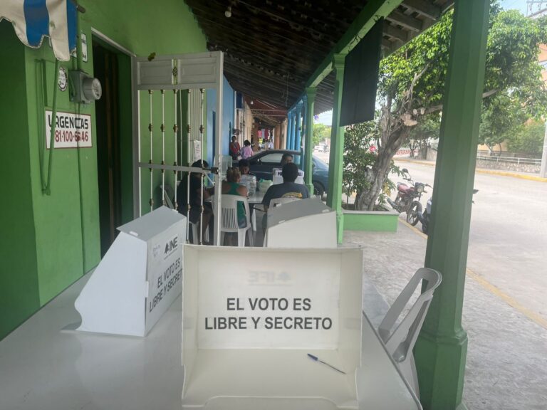 Atraso en apertura de casilla en Benito Juárez y poca afluencia en otros centros de votación