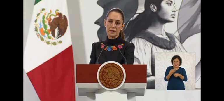 PRESIDENTA CLAUDIA SHEINBAUM VIAJARÁ A OAXACA PARA ATENDER EMERGENCIA ANTE HURACÁN ERICK