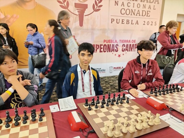 Guerrero conquista medalla de plata en ajedrez durante los Juegos Nacionales CONADE 2025