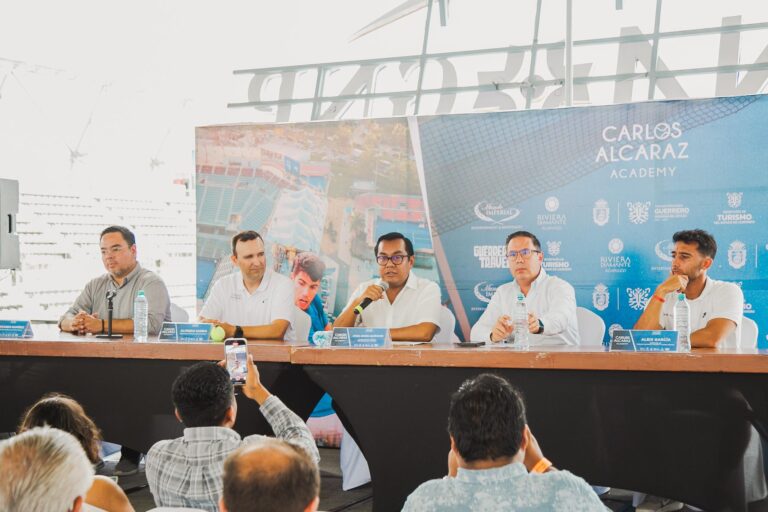 Confirma Gobierno de Guerrero segunda edición de la Carlos Alcaraz Academy en Acapulco