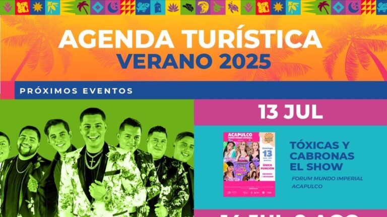 Presenta Guerrero la Agenda Turística Verano 2025 para el Hogar del Sol