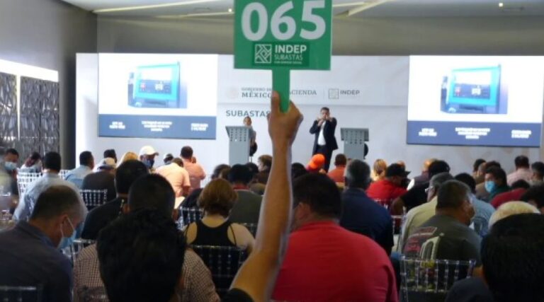 Subastará Indep más de 145 mil bienes incautados; conoce fechas y requisitos