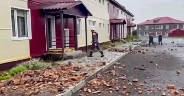 Otra «sacudida» en Rusia: se registra nuevo sismo de magnitud 6.2