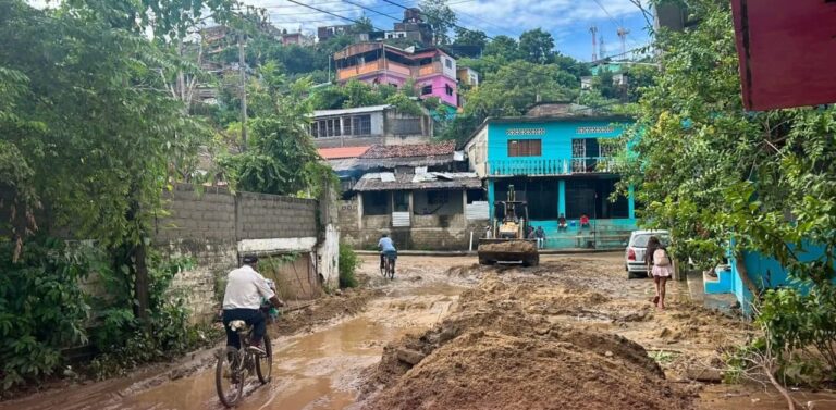 Vecinos de  Coyuca de Benítez solicitaron el apoyo de las autoridades para limpiar las calles