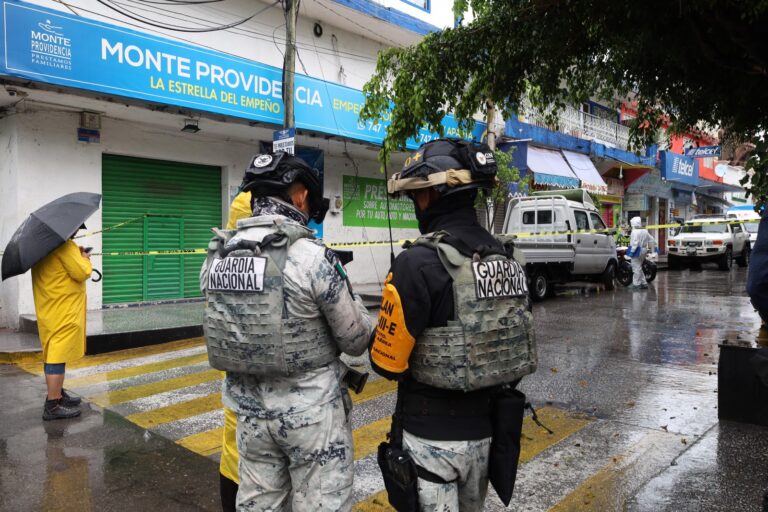Dos elementos de la GN fueron heridos por disparos en la colonia Graciano Sánchez
