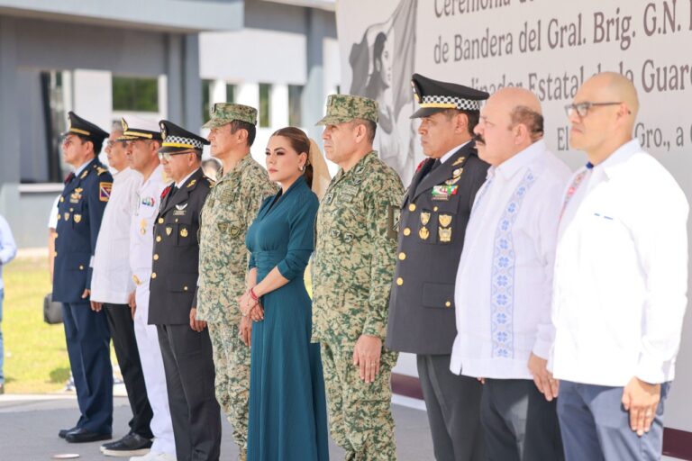 Evelyn Salgado refrenda compromiso con la paz y seguridad de Guerrero