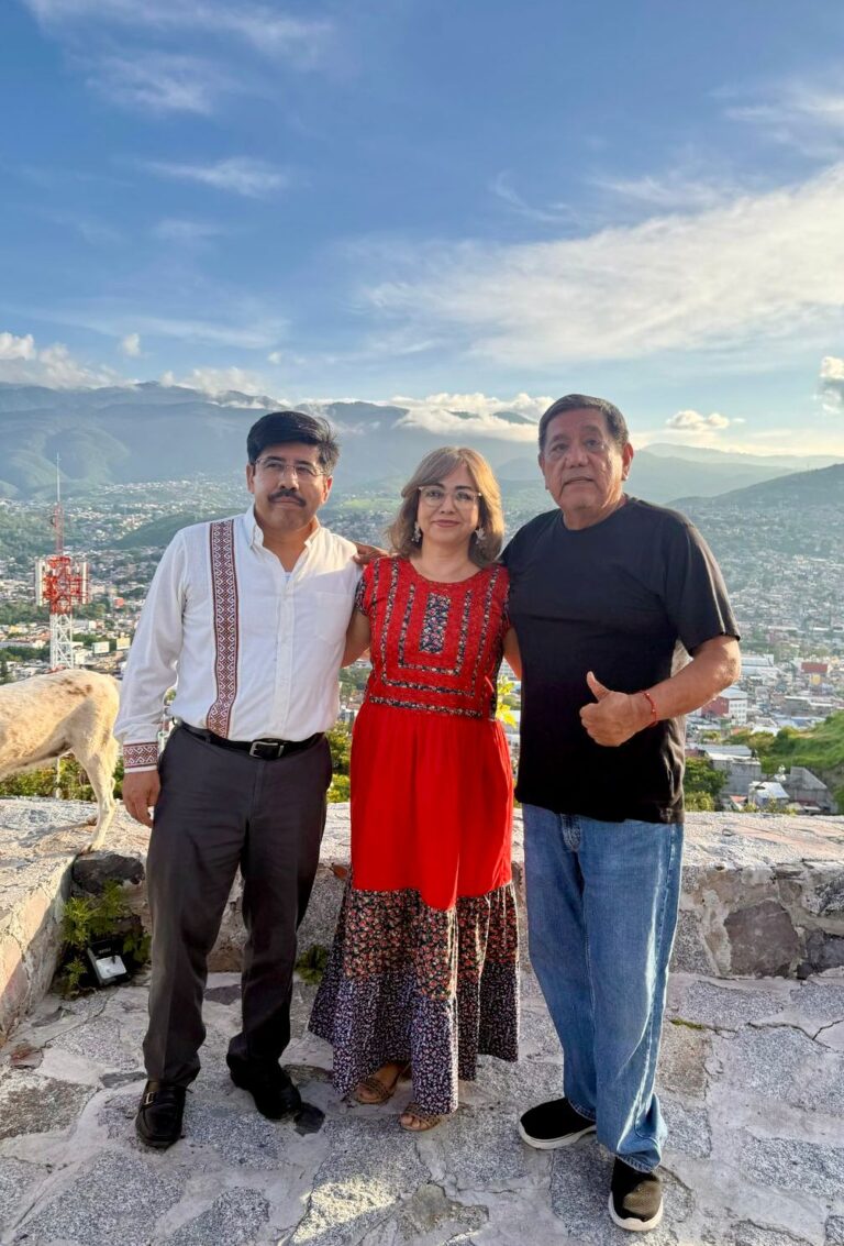 Félix Salgado Macedonio recibe al ministro presidente electo de la SCJN, Hugo Aguilar Ortiz, en visita de cortesía a Perritos Felices de Guerrero