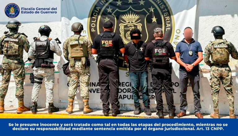 FGEGuerrero cumplimenta orden de aprehensión por homicidio calificado