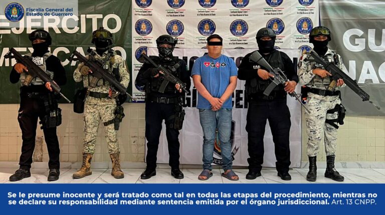 FGEGuerrero cumplimenta orden de aprehensión por Violación Equiparada Agravada y Abuso Sexual Agravado en Chilpancingo