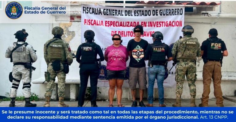 FGEGuerrero detiene a dos personas relacionadas con la agresión a instalaciones del Ministerio Público en Acapulco