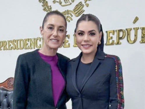 Evelyn Salgado se reúne con Claudia Sheinbaum en sesión de Gabinete de Seguridad Nacional