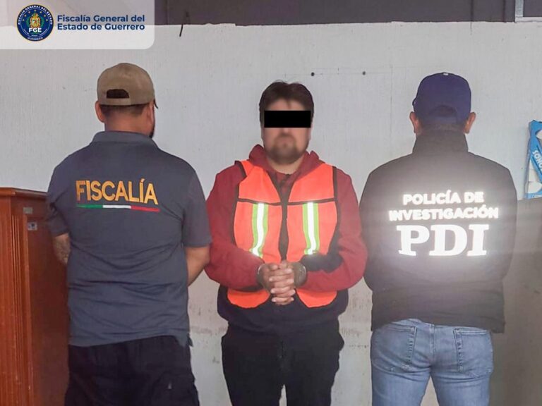 FGEGuerrero cumplimenta orden de aprehensión por Homicidio Calificado en la Ciudad de México