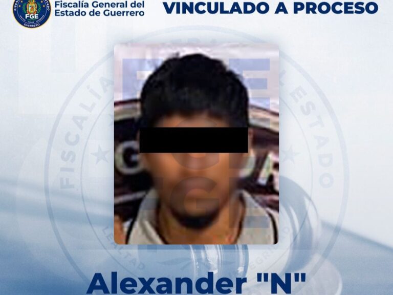 FGEGuerrero obtiene vinculación a proceso de Alexander “N” por feminicidio y tentativa de feminicidio en Alcozauca.