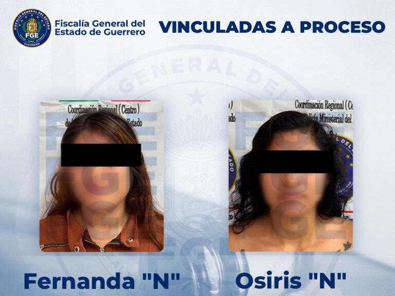 FGEGuerrero obtiene vinculación a proceso de dos mujeres por Desaparición Cometida por Particulares en Chilpancingo