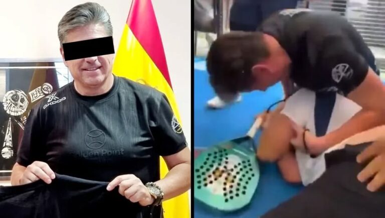 Detienen a Lord Pádel, empresario que golpeó a instructor en Atizapán