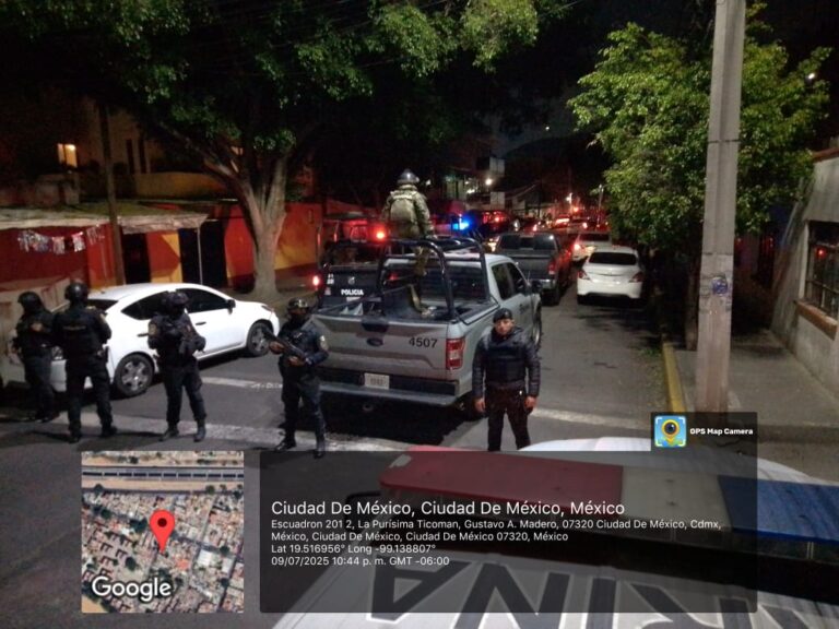 La Secretaría de Marina informa sobre los resultados obtenidos en apoyos de Seguridad Pública a la CDMX en los últimos 30 días