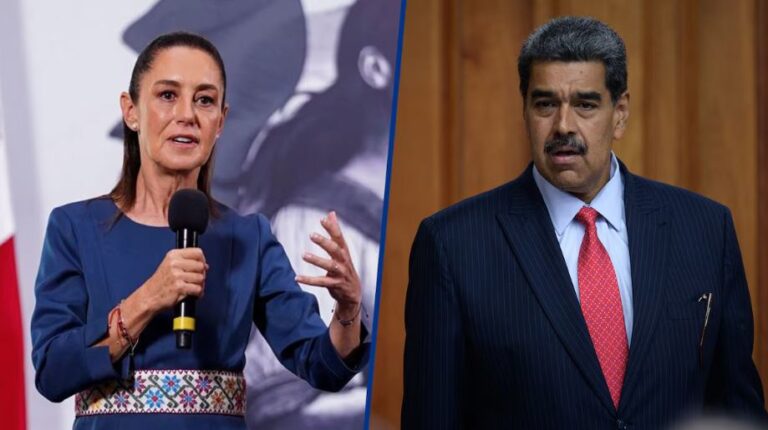 Claudia Sheinbaum ‘defiende’ a Nicolás Maduro