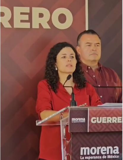 Con Abelina López, Luisa María Alcalde cierra filas y niega desvíos en Acapulco