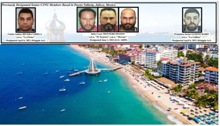 EEUU sanciona a miembros del CJNG
