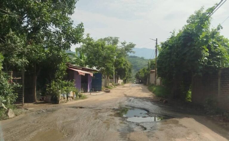 Piden a alcaldesa de Zihuatanejo que no olvide pavimentación en colonias populares