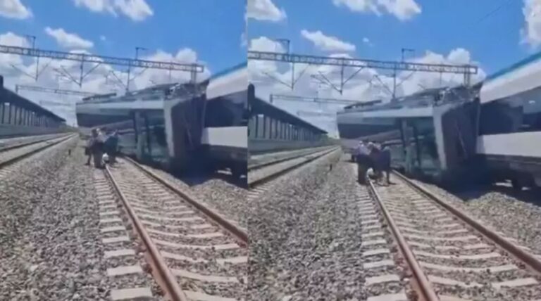 El Tren Maya se descarrila en Izamal, Yucatán