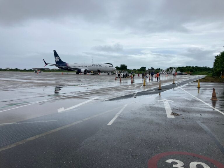 Aeropuerto Internacional General Juan N. Álvarez de Acapulco mantiene sus operaciones con total normalidad