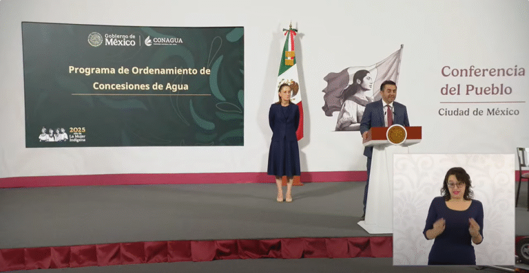 Nueva Ley General de Agua endurecerá multas y frenara mercado negro de agua: Gobierno Federal