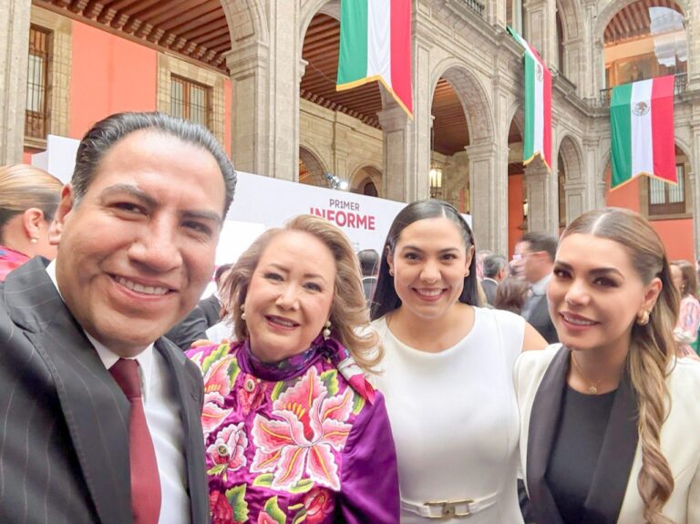 Evelyn Salgado reconoce liderazgo histórico y transformador de Claudia Sheinbaum en México