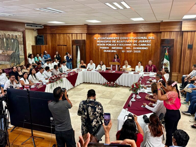 Respalda Cabildo de Acapulco el trabajo y compromiso de Abelina López Rodríguez