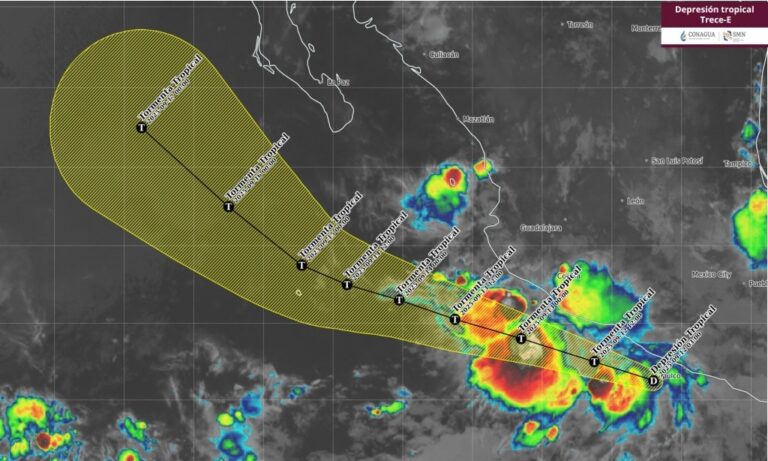 Se aleja Depresión Tropical Trece-E de Guerrero; Acapulco tendrá buen clima desde esta noche para celebrar las fiestas patrias