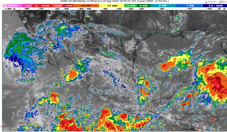 Se espera la ocurrencia de lluvias ligeras para la tarde y noche de este martes en Guerrero: SGIRPCGRO