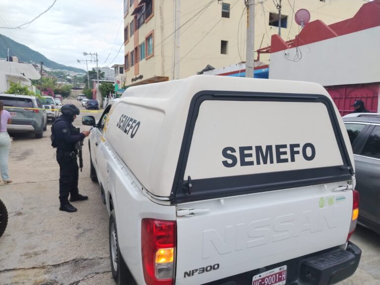 Dos individuos fueron asesinados en distintos hechos en Acapulco