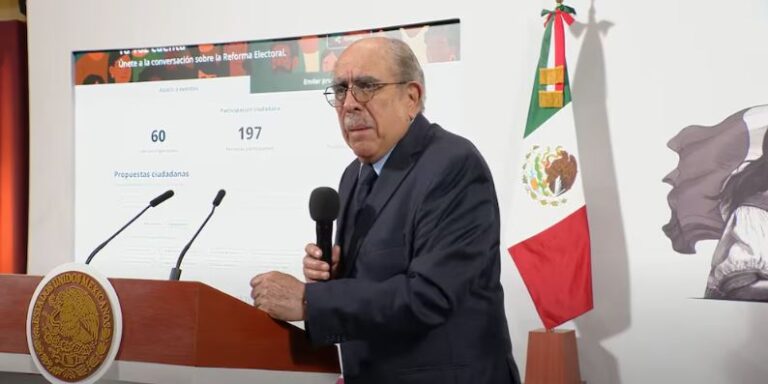 Comisión presidencial impulsa foros para reforma electoral: Pablo Gómez