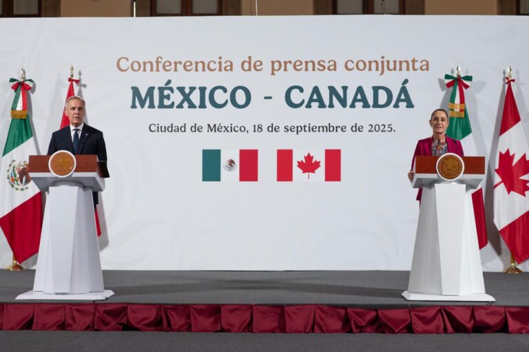 México y Canadá reafirman su compromiso con una colaboración dinámica y orientada hacia el futuro