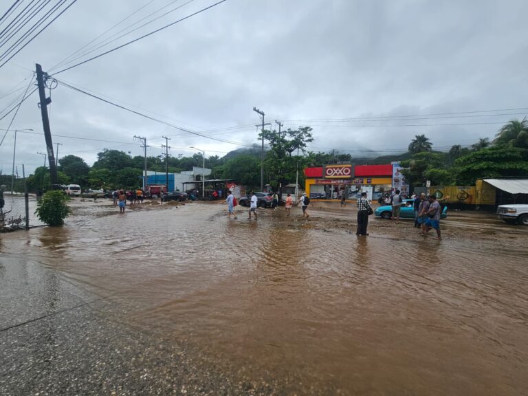 Atiende Gobierno de Acapulco afectaciones por lluvias