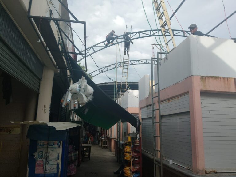 Continúa la remodelación del mercado municipal de Ometepec, afirma Edgardo Guillen