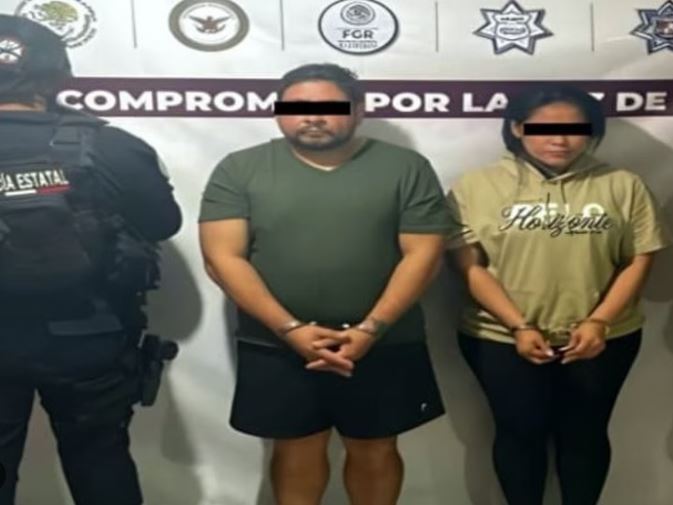Detienen a “Beto Coca” y “La Señora”, presuntos jefe de plaza y operadora financiera de La Barredora en Tabasco
