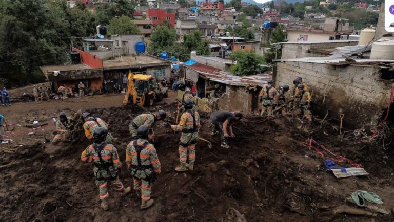 Aumenta cifra de muertos por lluvias; se habilitará micrositio para informar sobre daños en cinco estados: Sheinbaum