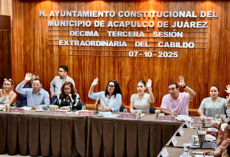 Aprueba Cabildo de Acapulco Presupuesto de Ingresos 2026 sin incremento de impuestos