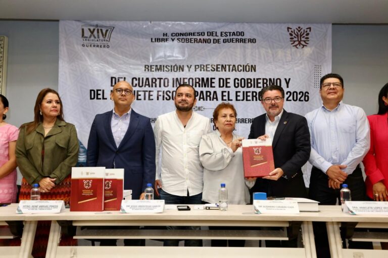 Entrega Evelyn Salgado su 4° Informe de Gobierno al Congreso del Estado de Guerrero