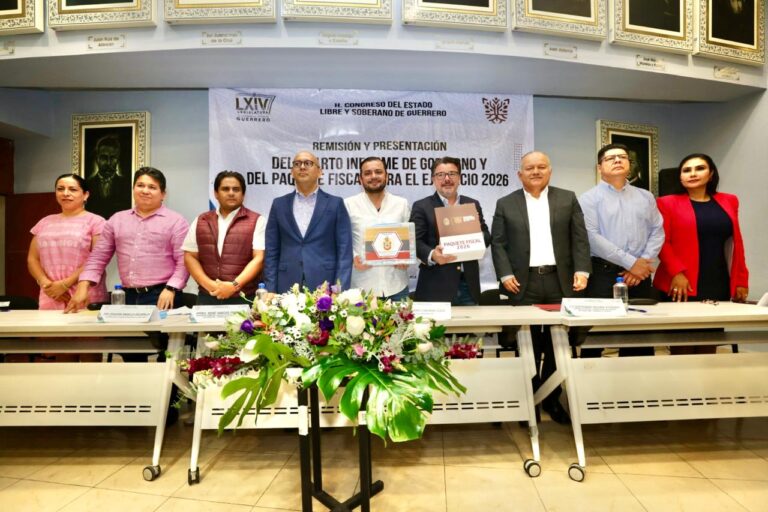 La gobernadora Evelyn Salgado envío el Paquete Fiscal 2026 al Congreso del Estado