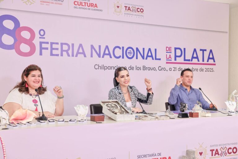 Taxco brillará con la 88ª Feria Nacional de la Plata: Evelyn Salgado