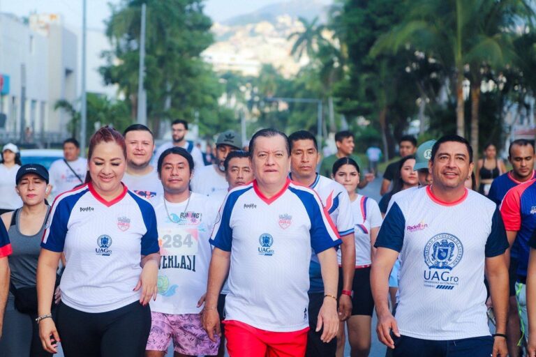 La UAGro se suma a la “Rodada y Carrera por la Paz y contra las Adicciones”