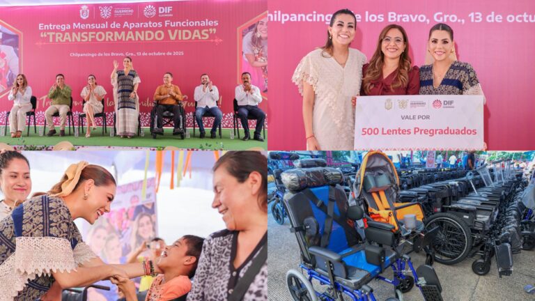 Evelyn Salgado transforma vidas con apoyos funcionales para personas con discapacidad en Guerrero