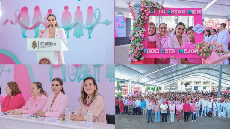 «La prevención es un acto de amor propio”: Evelyn Salgado pone en marcha una jornada contra el cáncer de mamá en Guerrero