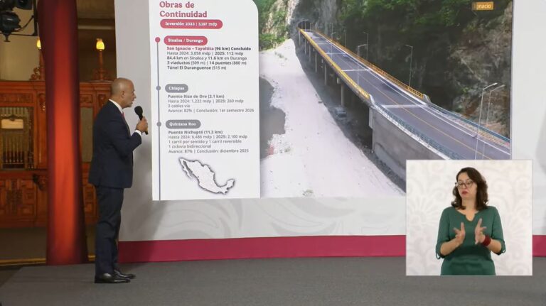 Presenta SICT avances en infraestructura carretera en el País