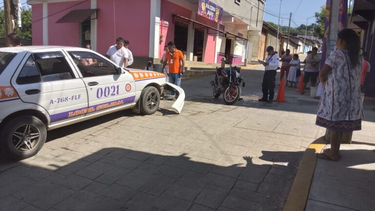 Accidente vial en Xochistlahuaca deja a un joven lesionado de Huehuetonoc