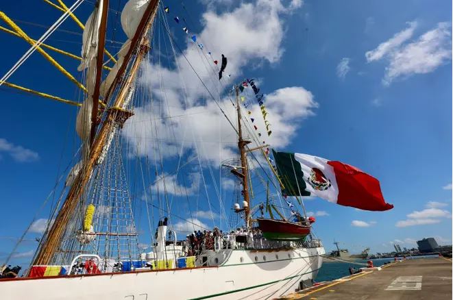 Retorna a Veracruz el Buque Escuela Cuauhtémoc
